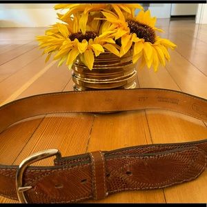 Genuine Lizard Belt and Leather Lined